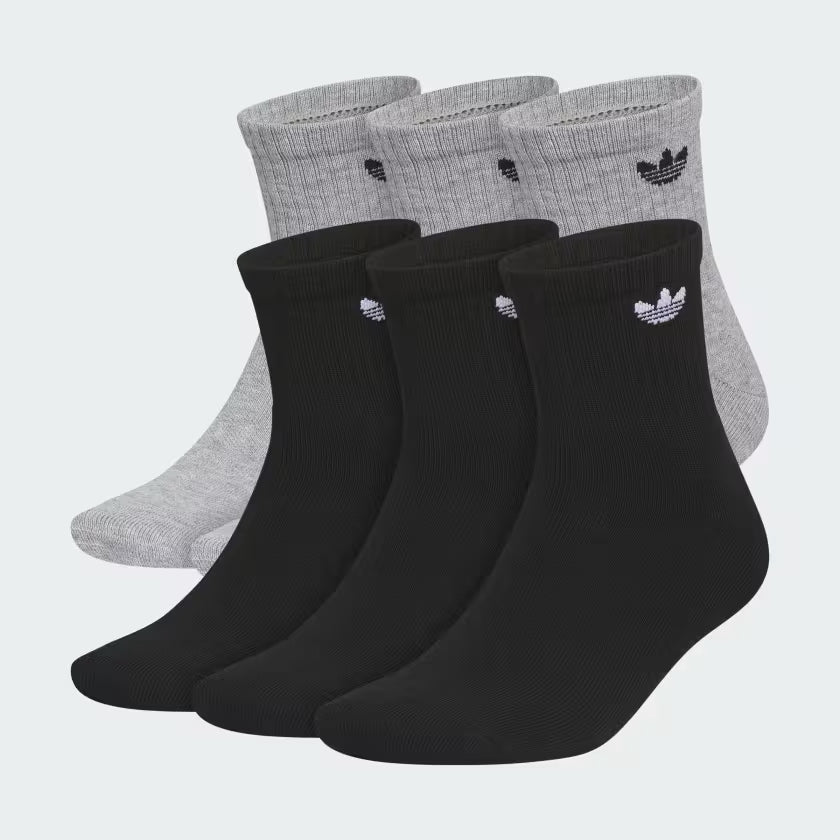 Adidas Unisex Originals Trefoil 2.0 6-Pack Crew